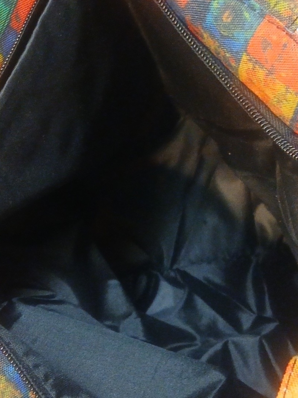 ECHOES BAGS -NWOT, Lined Echo Friendly Canvas Peace Bag with Nylon Lining,Zipper - Picture 8 of 16